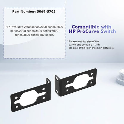 Rack Mount Kit 1U Universal Rack Ears - Image 6