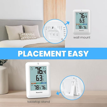 Newentor Indoor Outdoor Thermometer Wireless, Weather Station - Image 7