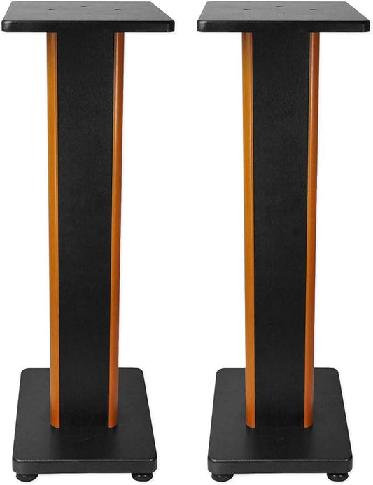 Rockville 28" 2-Tone Bookshelf Speaker Stands Surround Sound Home Theater by Rockville