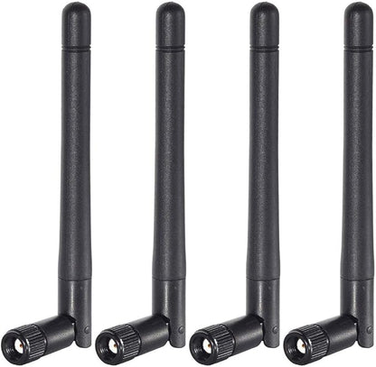 Bingfu Dual Band WiFi 2.4GHz 5GHz 5.8GHz 3dBi MIMO RP-SMA Male Antenna - Image 2
