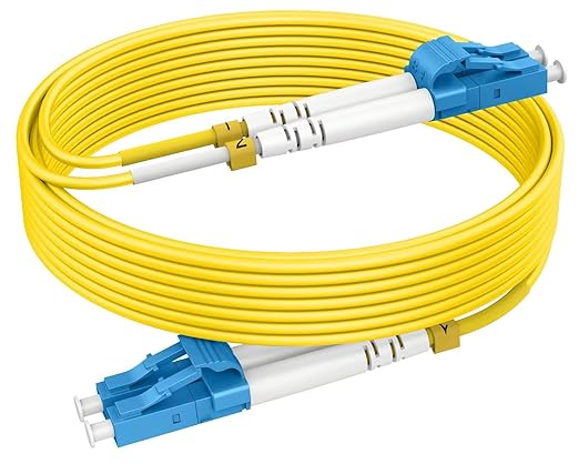 800ft OS2 LC to LC Single Mode Fiber Patch Cables, Options 7inch~1000ft by RamboCables