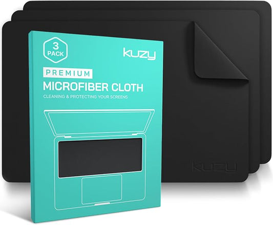 Kuzy 3 Pack Premium Microfiber Cleaning Cloth by KuzyProducts