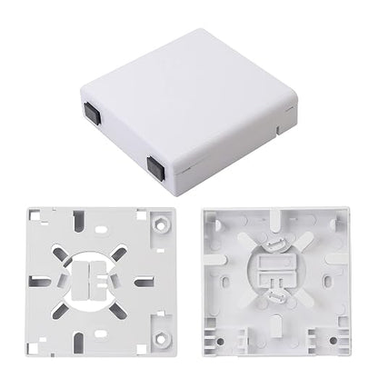 GELRHONR FTTH Fiber Panel Box Enclosure, 2 Core Fiber Optic Terminal - Image 2