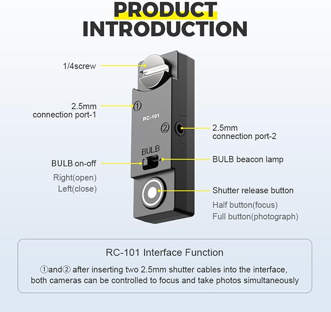 RC101-N3 Camera Shutter Remote Control - Image 7