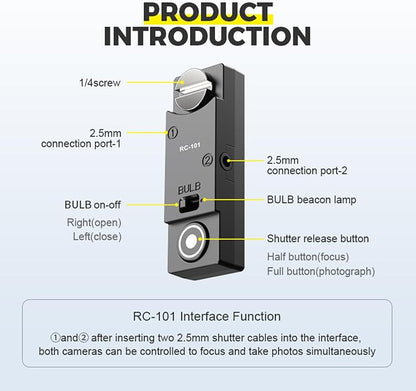 RC101-N3 Camera Shutter Remote Control - Image 7