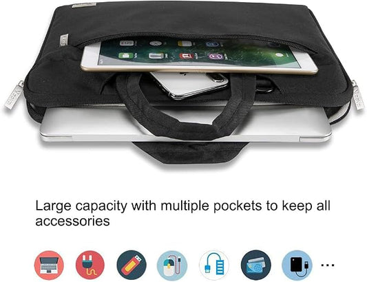 Voova Laptop Bag 13 14 Inch, Waterproof Computer Sleeve Carrying Case - Image 2