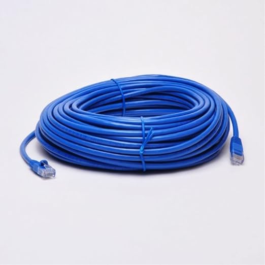 New 100ft 30m Blue 100' Ft Rj45 Cat6 Ethernet LAN Network Internet Computer by UbiGear%C2%AE