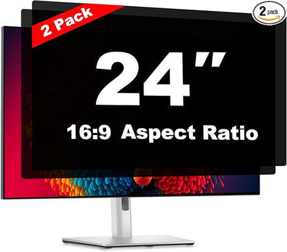 24 Inch Computer Privacy Screen Shield by Pozlle
