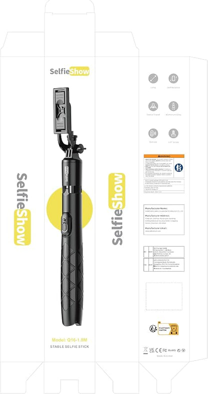 71" Phone Tripod Selfie Stick, All-in-1 - Image 10