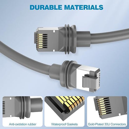 32.8FT Starlink-Cable Gen 3, Replacement-Ethernet-Cable, Satellite Internet - Image 6