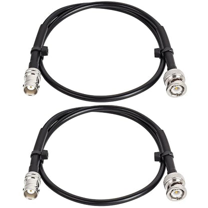 MOOKEERF BNC Male to BNC Female Coaxial Cable 50 ohm RG8X Coax Ultra Low Loss by MOOKEERF