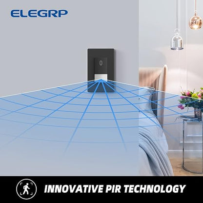 ELEGRP Matte Black Single Pole Occupancy Motion Sensor Light Switch, Need - Image 4