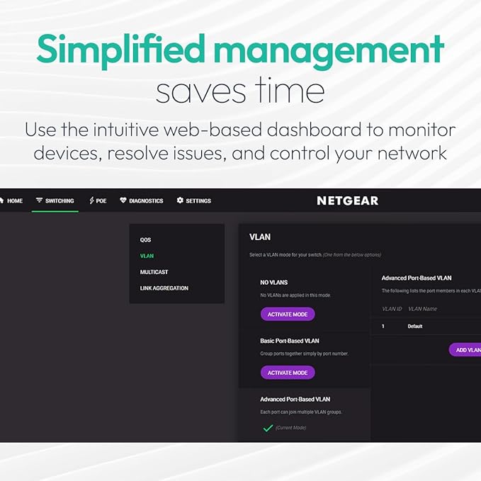 NETGEAR 12-Port Multi-Gigabit Easy Smart Managed Switch - Image 5