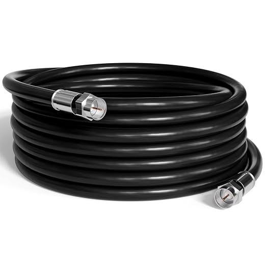 THE CIMPLE CO - RG6 Coaxial Cable 125 FT - RG6 Coax Cable by THECIMPLECO
