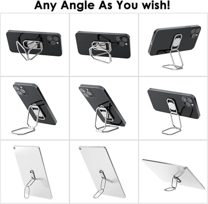 Phone Ring Holder Finger Kickstand, Upgraded 360° Rotation Metal Phone Grip - Image 6