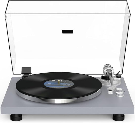 Turntable Record Player Wireless Output Carbon Fiber Tonearm Vinyl Player by Retrolife
