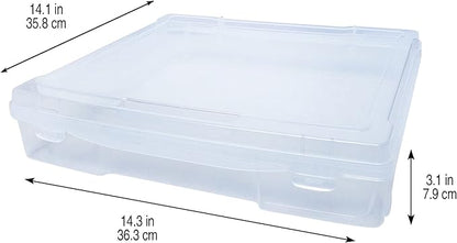 12” x 12” Plastic Scrapbook Storage Case by Simply Tidy - Image 5