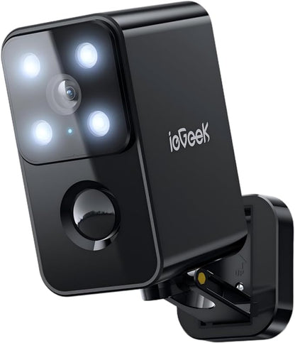 ieGeek Outdoor Camera Wireless Home Security Cameras Pan Rotating 180° by ieGeek