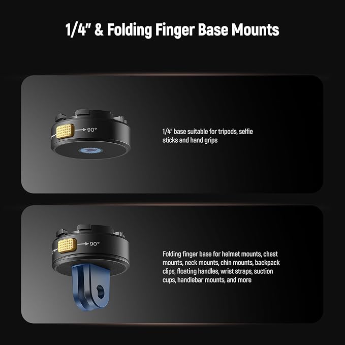 Neewer 6 in 1 Action Camera Mount Kit, Compatible - Image 5