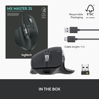 Logitech MX Master 3S Wireless Mouse Standard Edition - Image 10
