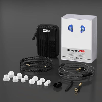 BASN in Ear Monitor Headphones for Musicians Audiophiles Drummers, Bsinger Pro - Image 7