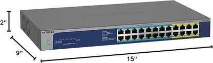 NETGEAR 24-Port Gigabit Ethernet Unmanaged PoE Switch - - Image 7