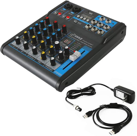 Pyle Professional Audio Mixer Sound Board Console System by PyleUSA