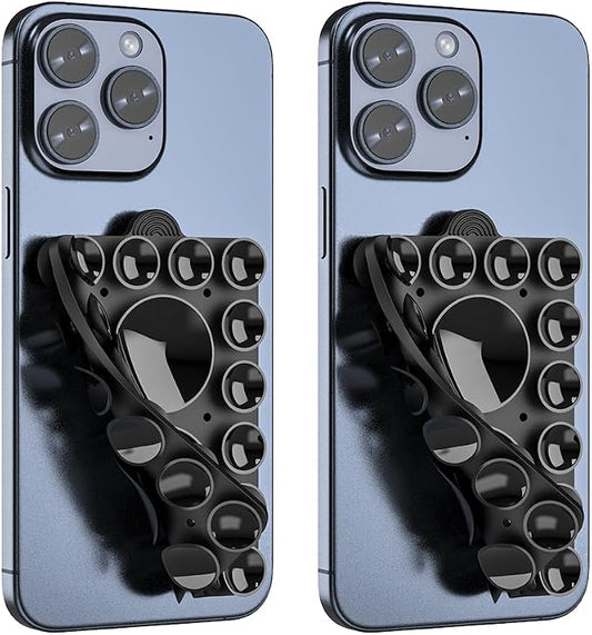 ZYCCER Double Sided Silicone Suction Phone Holder Mount, Compatible by ZYCCER