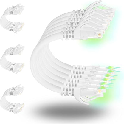 Rapink Patch Cables Cat6 3ft, Ethernet Patch Cable 10G Support, Cat 6 Patch by Rapink