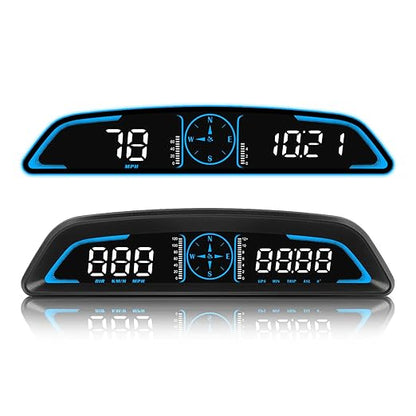 MH Heads Up Display for Car, Digital GPS Speedometer, 5.5 inch HUD GPS Speed by MH