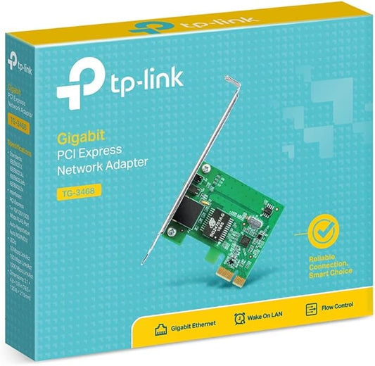 TP-Link 10/100/1000Mbps Gigabit Ethernet PCI Express Network Card, PCIE Network - Image 2