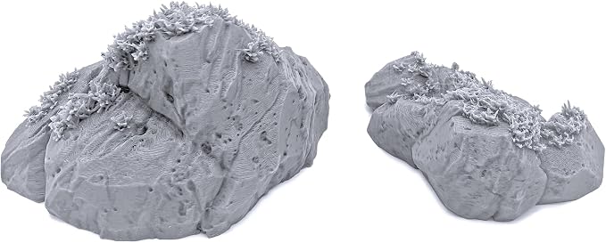 Swamp Scatter Rocks by Printable Scenery, 3D Printed Tabletop RPG Scenery and - Image 4