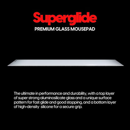 Pulsar - Superglide Premium Glass Mouse Pad XXL ALUMINO-Silicate Glass Surface - Image 2
