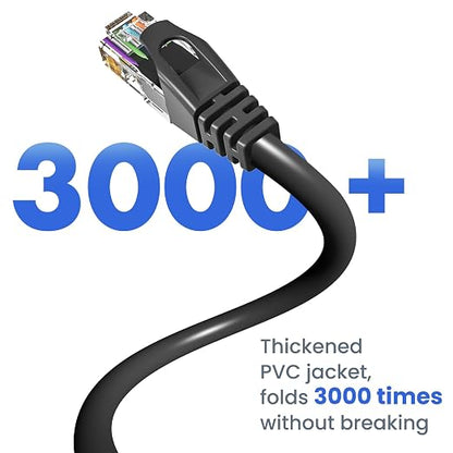 Cat 6 Ethernet Cable 200 ft, 10Gbps High Speed Ethernet Cable, Outdoor&Indoor - Image 8