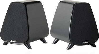 AS31 Active Bookshelf Speakers – 80W RMS 2-Way Stereo / 3″ Long-Stroke Woofer & by BookshelfSpeakers