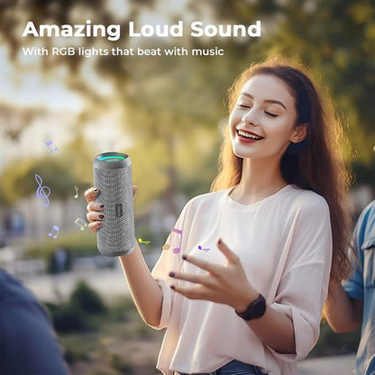 RIENOK Portable Bluetooth Speaker 30W Dual Pairing True Wireless Stereo HD - Image 3