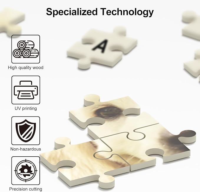 Personalized Puzzle for Father's Day, Custom Puzzles for Adults 1000 Pieces - Image 3