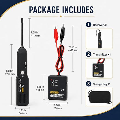 Lumeen Automotive Wire Tracer and Short Circuit Finder, 6-42V DC Circuit Tester - Image 5