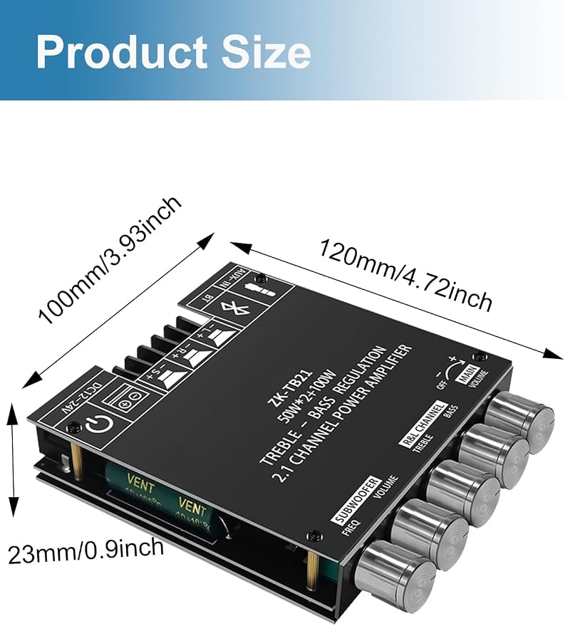 50W+50W+100W Amplifier Board - Image 5