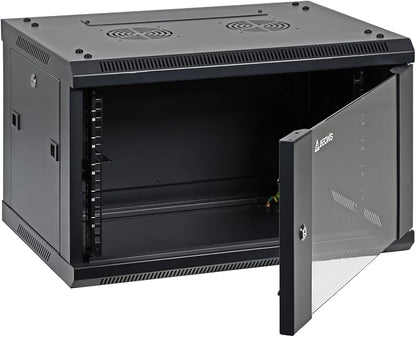 AEONS 6U Professional Wall Mount Network Server Cabinet Enclosure 19-Inch by AEONS
