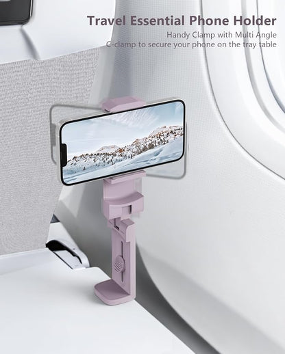 MiiKARE Travel Essentials Airplane Phone Holder, Universal Handsfree Phone Mount - Image 4