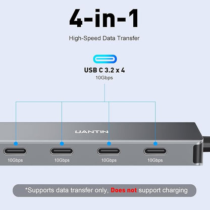 USB C Hub, 10Gbps High-Speed Type C Splitter - Image 2