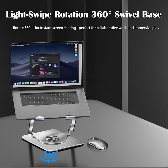Laptop Cooling Pad 360° Rotating Laptop Stand - Image 6
