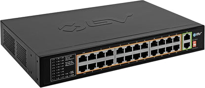 BV-Tech 24 Port PoE+ Switch by BV-Tech