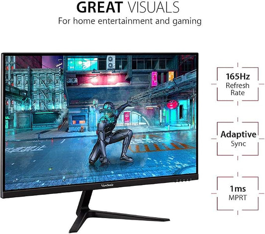 ViewSonic VX2718-P-MHD 27 Inch 1080p 1ms 180Hz Gaming Monitor - Image 2