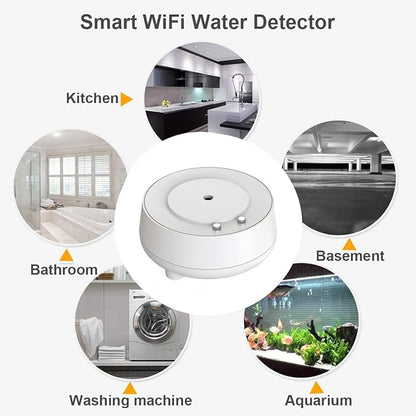 WiFi Water Leak Detector 3 Pack, Smart Water Alarm - Image 3