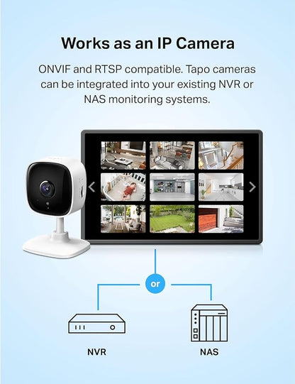 Tapo 2K Indoor Wired Security Camera - Image 7
