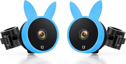 Luckview BM5PRO Dual Camera Baby Car Monitor, 7.2 Inch 1080P Split Screen by BabyVue