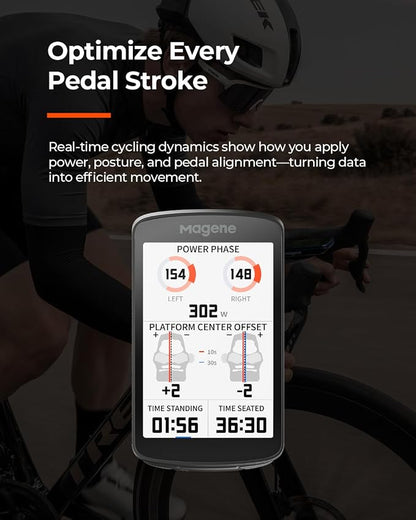 Magene C706 Smart GPS Bike Computer – 3.3" Color Touchscreen - Image 8