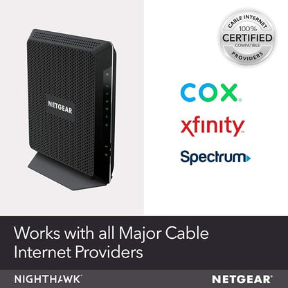 Netgear Nighthawk Cable Modem WiFi Router Combo C7000-Compatibility Cable - Image 3